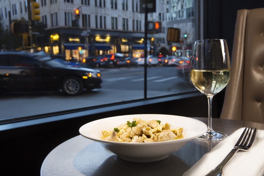 pasta and wine Best Places to Eat Lunch in Salt Lake City Utah